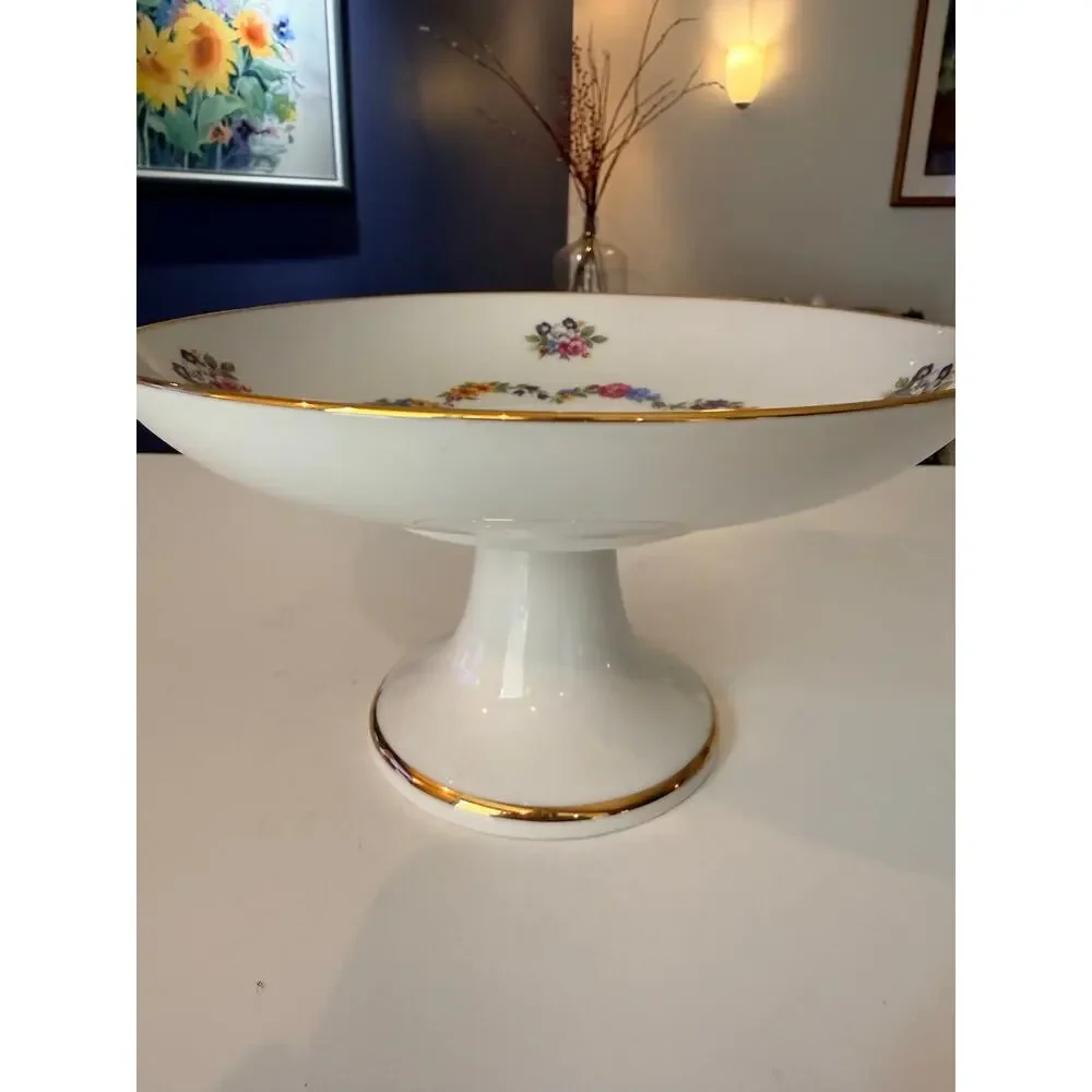 Kuba Bavaria Footed Compote 7.25